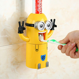 创意小黄人自动挤牙膏器