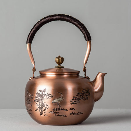 容山堂手工铜茶壶